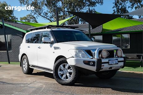 White 2017 Nissan Patrol Wagon TI-L 4X4