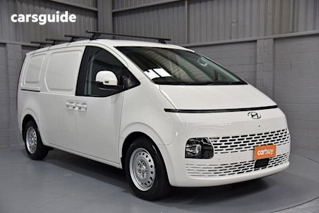 White 2023 Hyundai Staria Load Commercial F