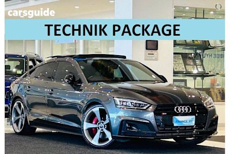Grey 2018 Audi S5 Hatch 4WD