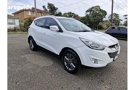 White 2015 Hyundai IX35 SUV SE F