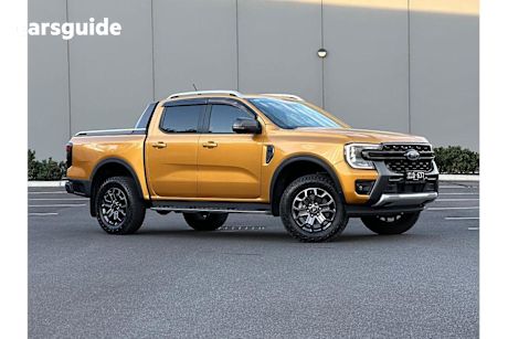 Yellow 2023 Ford Ranger Double Cab Pick Up Wildtrak 2.0 (4X4)
