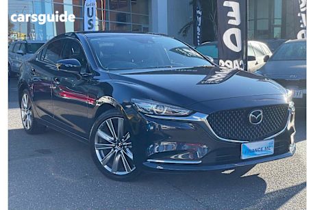 Blue 2019 Mazda 6 Sedan GT