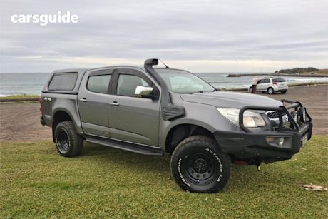 Grey 2014 Holden Colorado Crew Cab Pickup LTZ (4X4)
