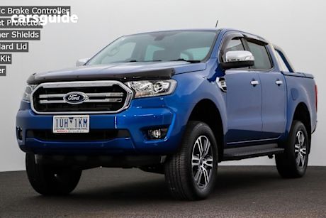 Blue 2019 Ford Ranger Double Cab Pick Up XLT 3.2 (4X4)