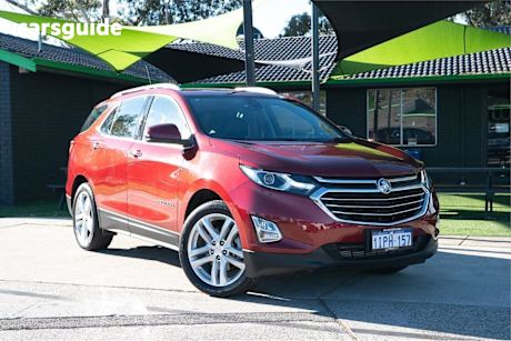 Red 2018 Holden Equinox Wagon LTZ F