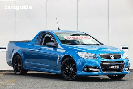 Blue 2015 Holden UTE Utility SV6 Storm