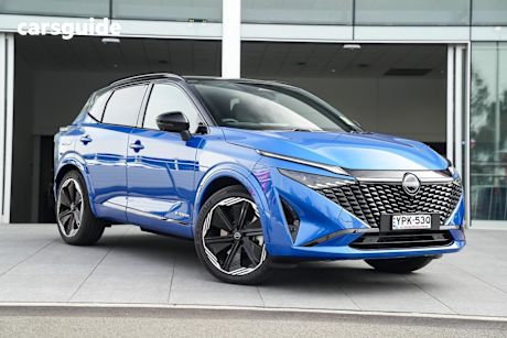Blue 2025 Nissan Qashqai Wagon N-Design E-Power (hybrid)
