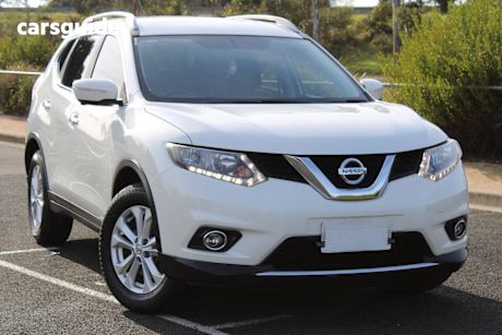 White 2015 Nissan X-Trail Wagon ST-L (fwd)