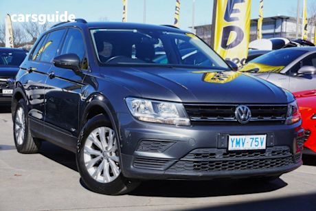 Grey 2018 Volkswagen Tiguan Wagon 110 TSI Trendline