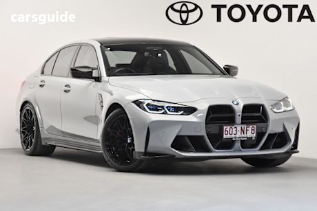 Grey 2023 BMW M3 Sedan Competition M Steptronic