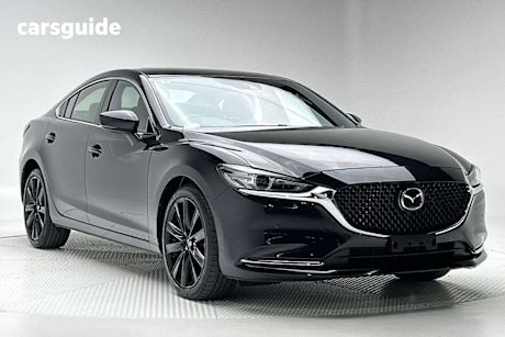 Black 2022 Mazda 6 Sedan Atenza