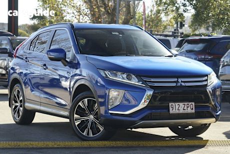 Blue 2017 Mitsubishi Eclipse Cross Wagon LS (2WD)