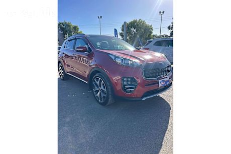 Red 2017 Kia Sportage Wagon GT-Line (awd)