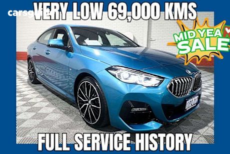 Blue 2020 BMW 218I Coupe M Sport Gran Coupe