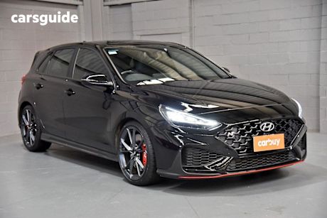 Black 2023 Hyundai I30 Hatchback N Premium