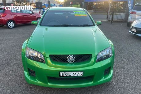 Green 2008 Holden Commodore Sedan SV6 VE MY08