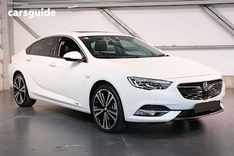 White 2019 Holden Calais Liftback V