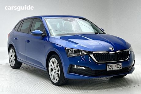 Blue 2023 Skoda Scala Hatchback Ambition 85TSI
