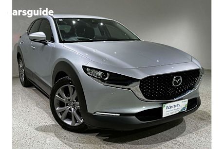 Silver 2022 Mazda CX-30 Wagon G25 TOURING 4X4