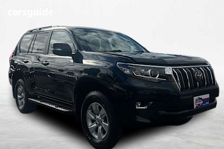 Black 2021 Toyota Landcruiser Prado Wagon GXL