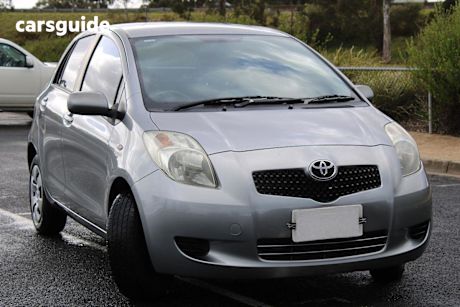 Grey 2006 Toyota Yaris Hatchback YRS