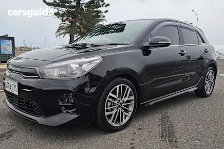 Black 2023 Kia RIO Hatchback GT-Line