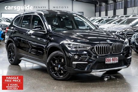 Black 2016 BMW X1 Wagon Xdrive 20D