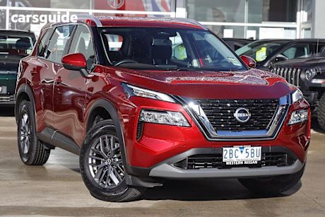 Red 2025 Nissan X-Trail SUV ST 4X4