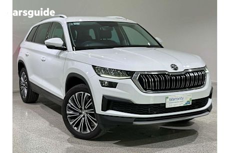 White 2022 Skoda Kodiaq Wagon STYLE 4X4