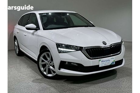 White 2022 Skoda Scala Hatchback 110 TSI Ambition
