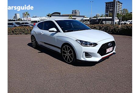 White 2020 Hyundai Veloster Coupe Turbo