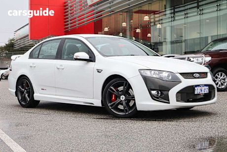 White 2013 FPV F6 Sedan