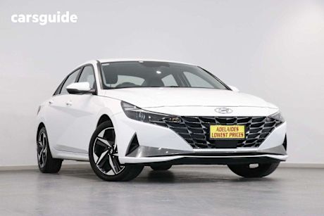 White 2021 Hyundai I30 Sedan ACTIVE F