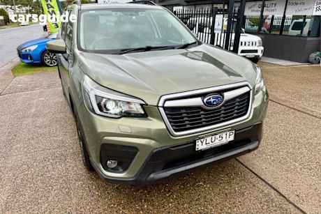 Green 2019 Subaru Forester Wagon 2.5I (awd)