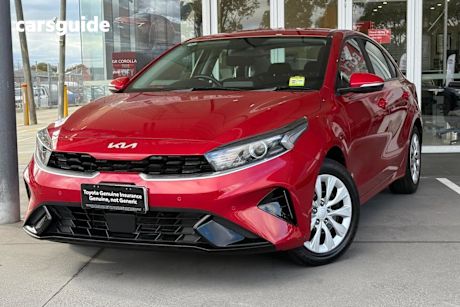 Red 2021 Kia Cerato Sedan S