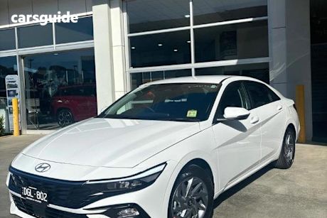White 2024 Hyundai I30 Sedan (BEV)