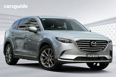 Silver 2017 Mazda CX-9 Wagon GT (fwd)