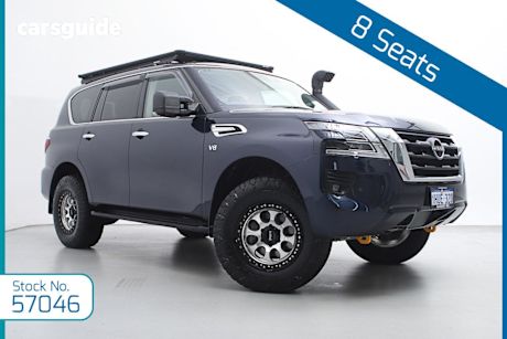 Blue 2023 Nissan Patrol Wagon TI (4X4)