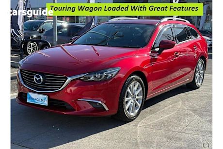 Red 2016 Mazda 6 Wagon Touring