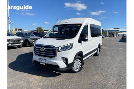 White 2021 LDV Deliver 9 Mini-bus MWB Mid Roof 11 Seat