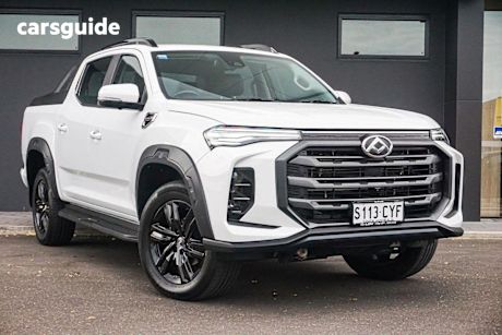White 2023 LDV T60 Double Cab Utility MAX Luxe (4X4)