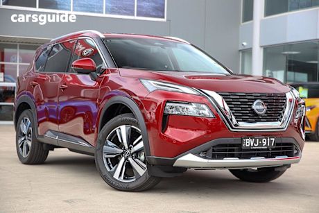 Red 2023 Nissan X-Trail Wagon TI (4WD)