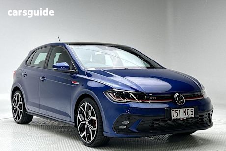 Blue 2023 Volkswagen Polo Hatchback GTI