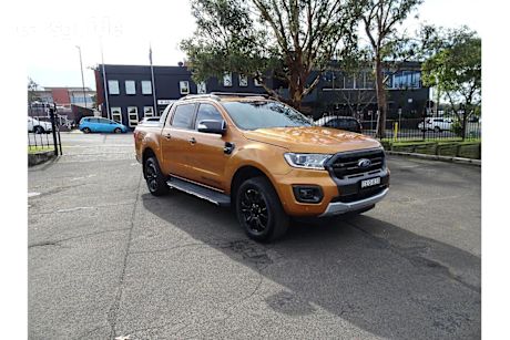 Orange 2020 Ford Ranger Double Cab Pick Up Wildtrak 2.0 (4X4)