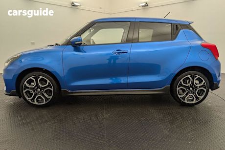 Blue 2024 Suzuki Swift Hatchback Sport Turbo