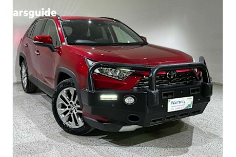 Red 2021 Toyota RAV4 Wagon CRUISER F