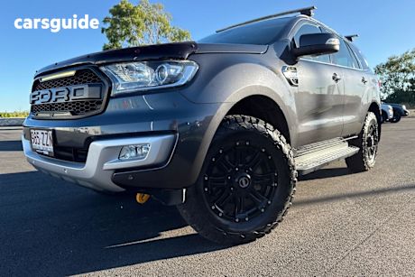 Grey 2016 Ford Everest Wagon Trend