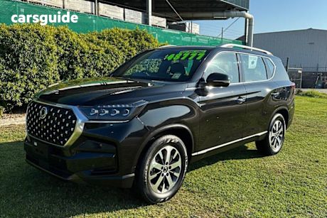 Black 2023 Ssangyong Rexton Wagon Adventure (4WD)
