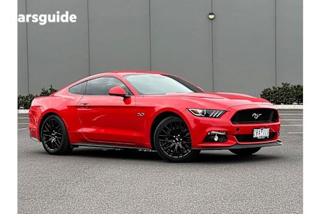 Red 2017 Ford Mustang Coupe GT R