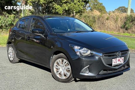 Black 2016 Mazda 2 Hatchback NEO